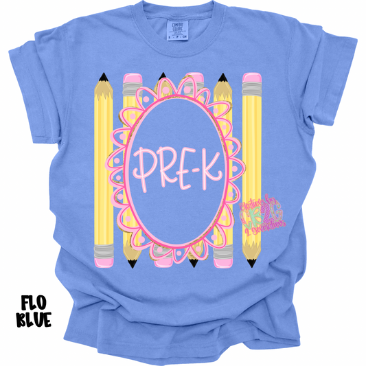 PRE-K FRAME WITH PENCILS PREORDER (YOUTH)