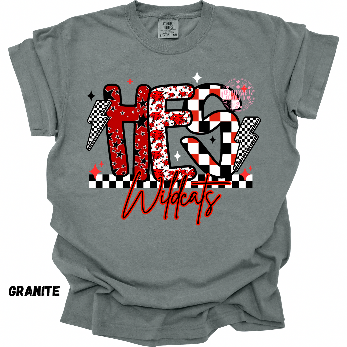 HES WILDCATS CHECKERED PREORDER