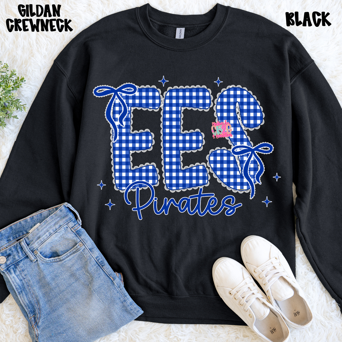 EES PIRATES BLUE/WHITE SWEATSHIRT PREORDER