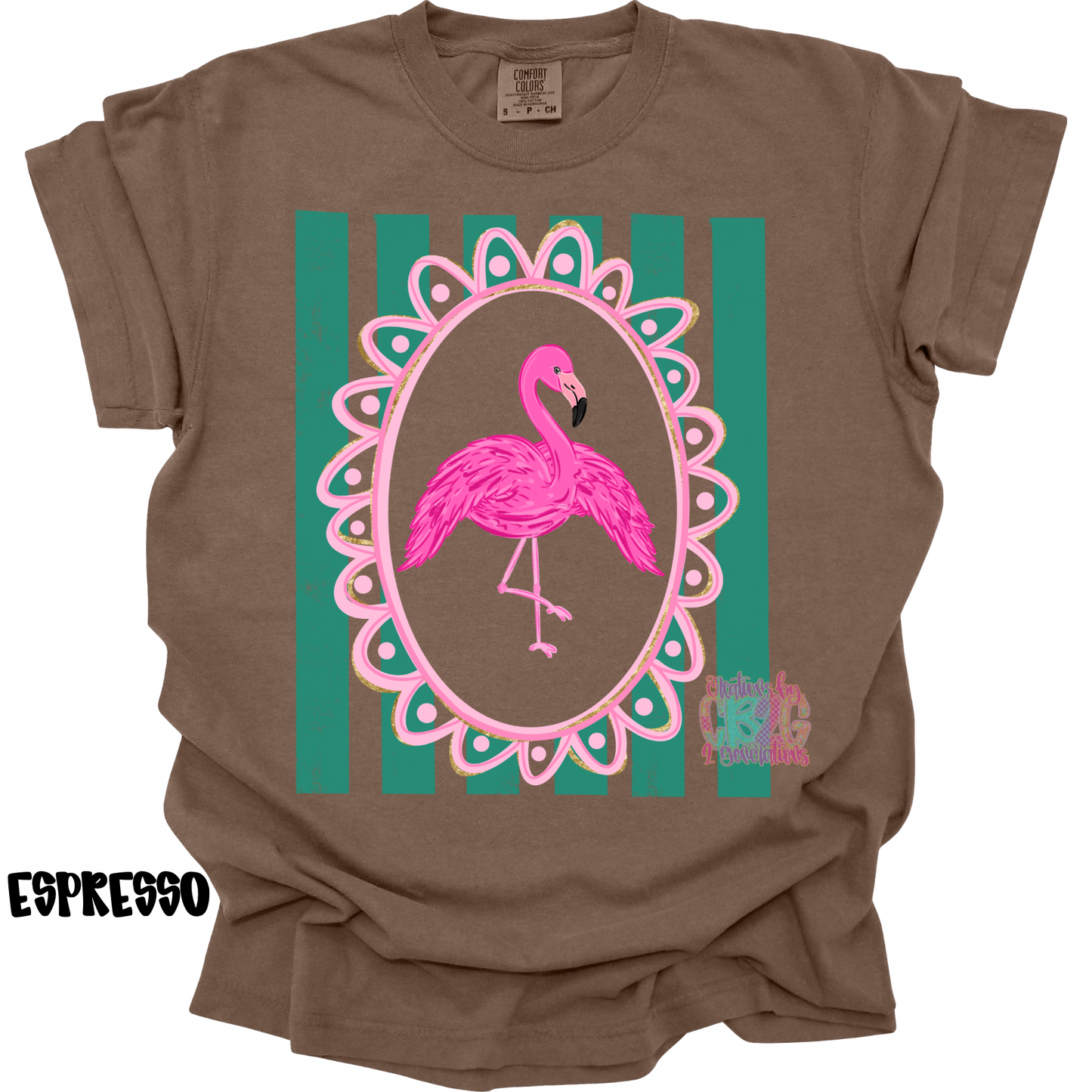 FLAMINGO WITH STRIPES PREORDER