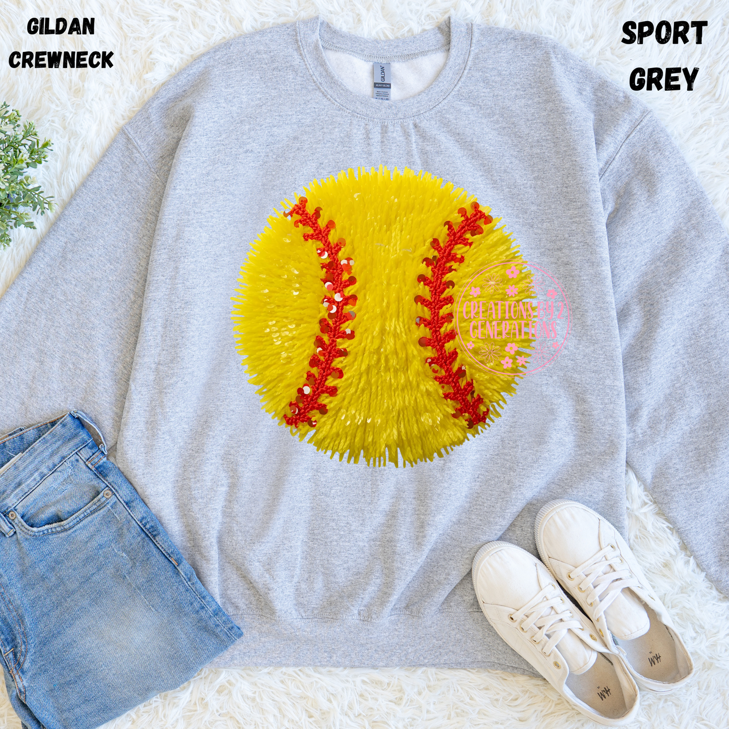 FAUX TEXTURED SOFTBALL PREORDER