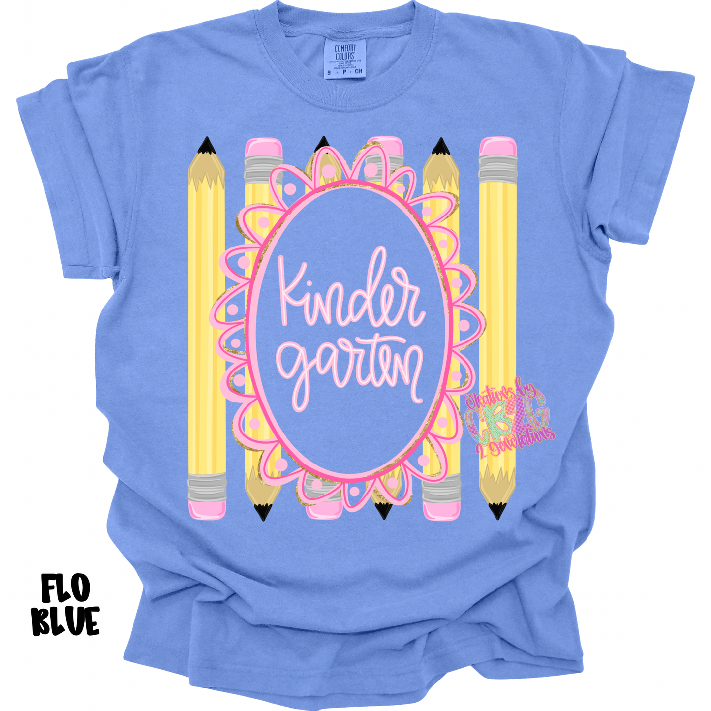 KINDERGARTEN FRAME WITH PENCILS PREORDER (YOUTH)