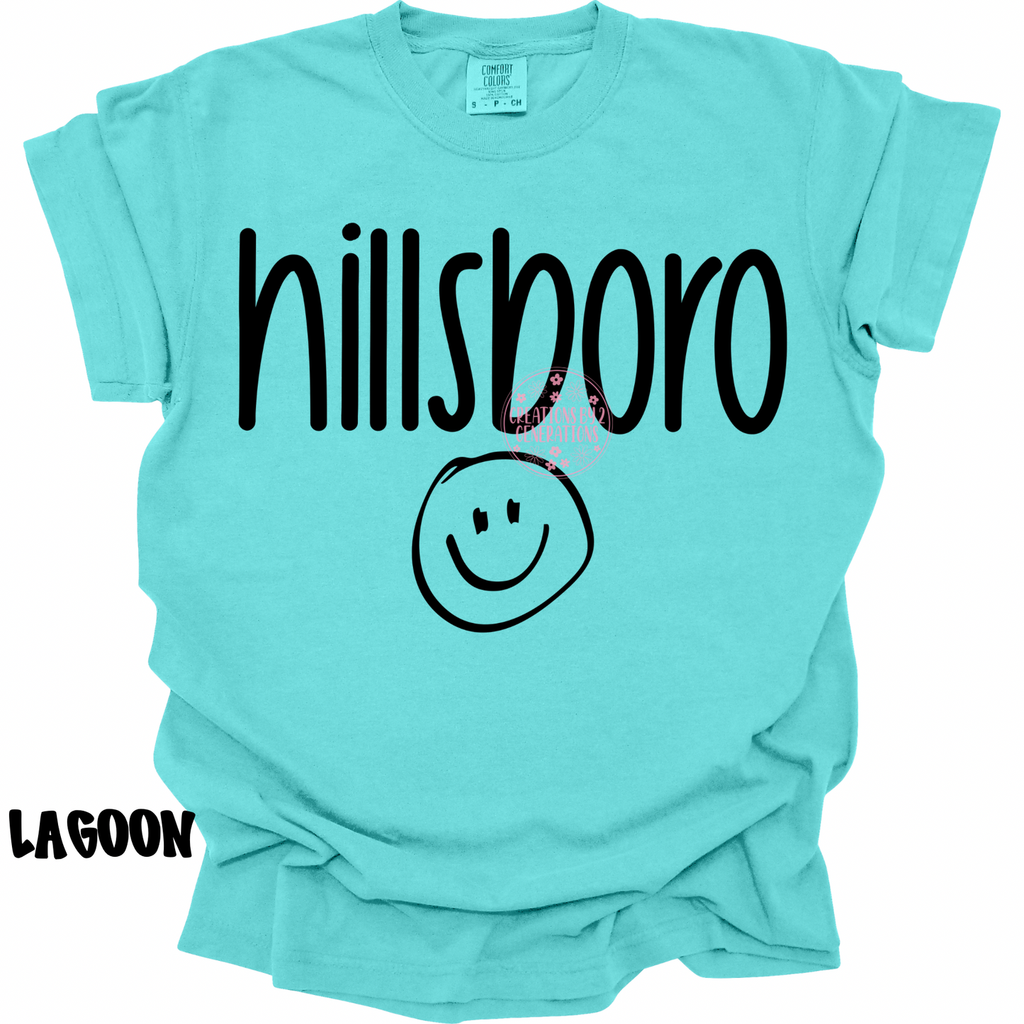 HILLSBORO WITH SMILEY FACE BLACK PREORDER