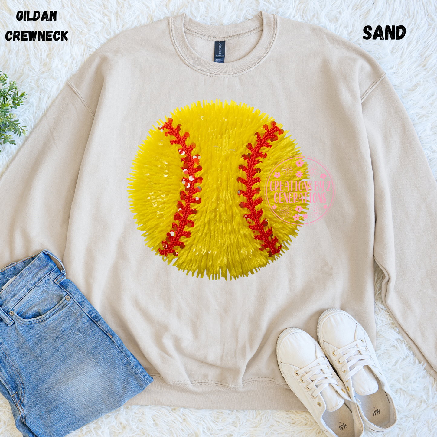 FAUX TEXTURED SOFTBALL PREORDER