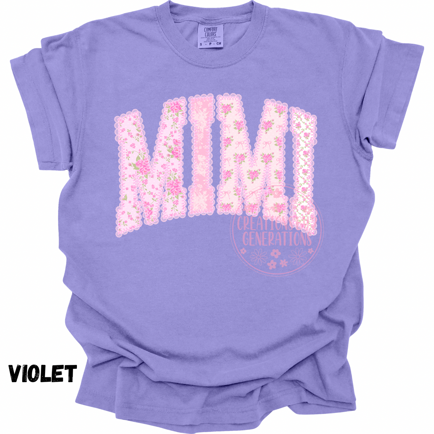 MIMI PINK FAUX LACE PREORDER