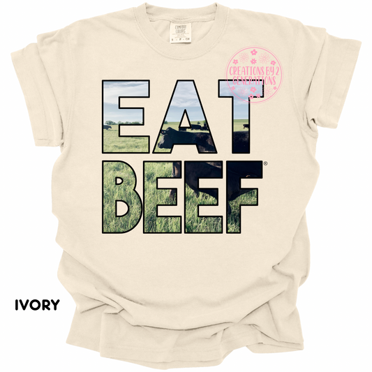 EAT BEEF PRINT