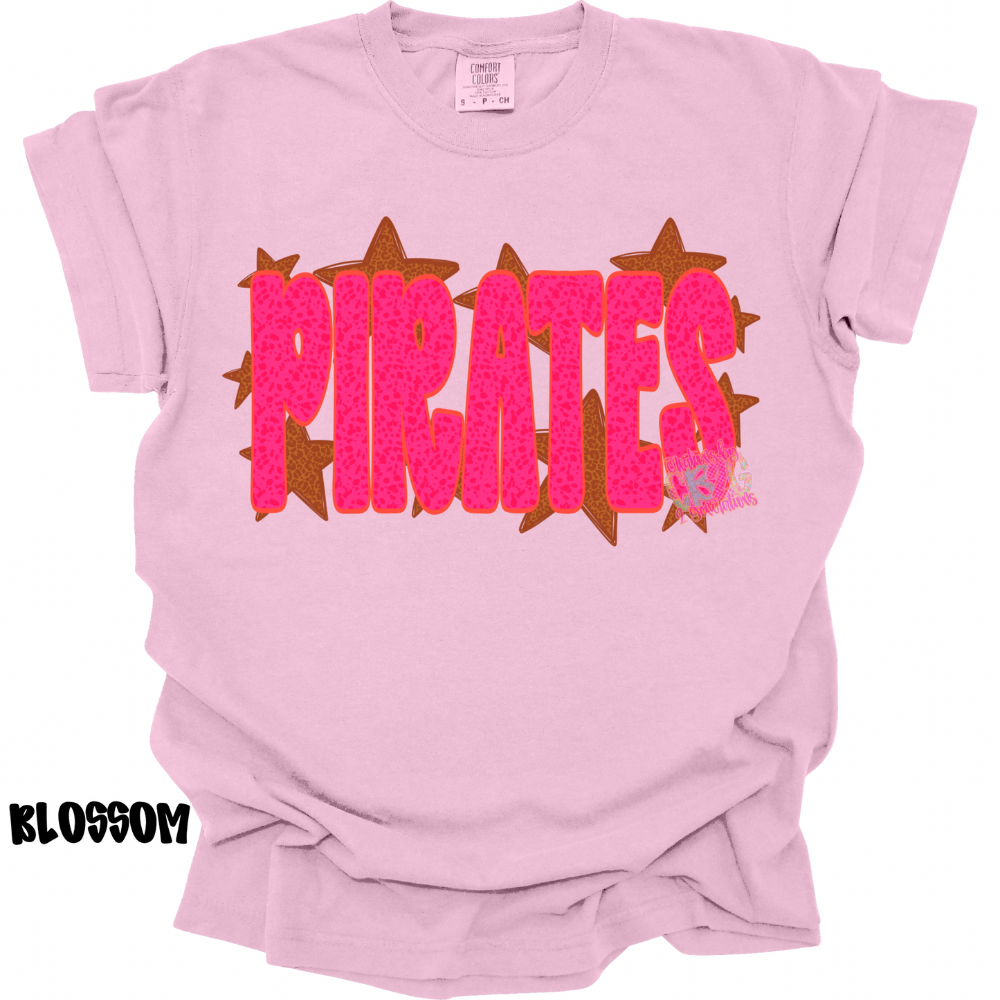 PIRATES PINK WITH LEOPARD STARS PREORDERS (YOUTH)