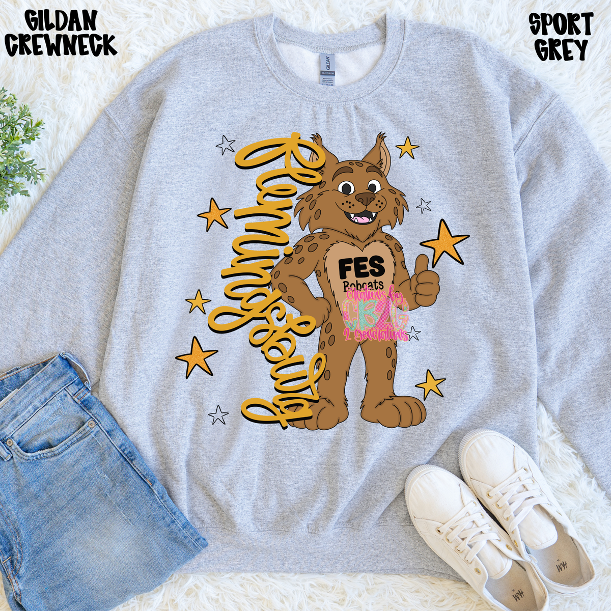 FES FLEMINGSBURG WITH MASCOT SWEATSHIRT PREORDER