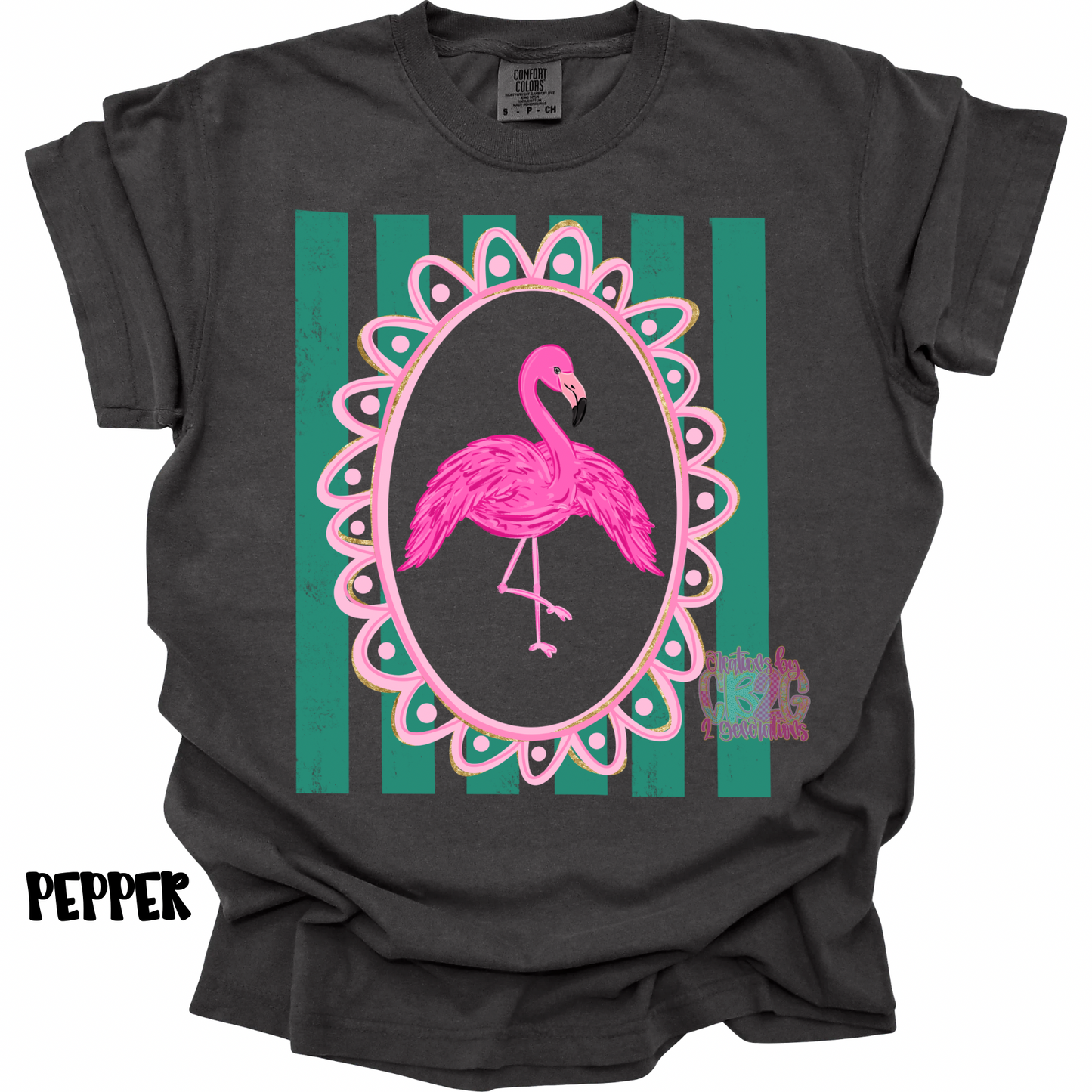FLAMINGO WITH STRIPES PREORDER