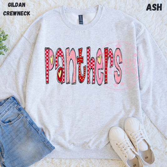 PANTHERS VALENTINE PRINT