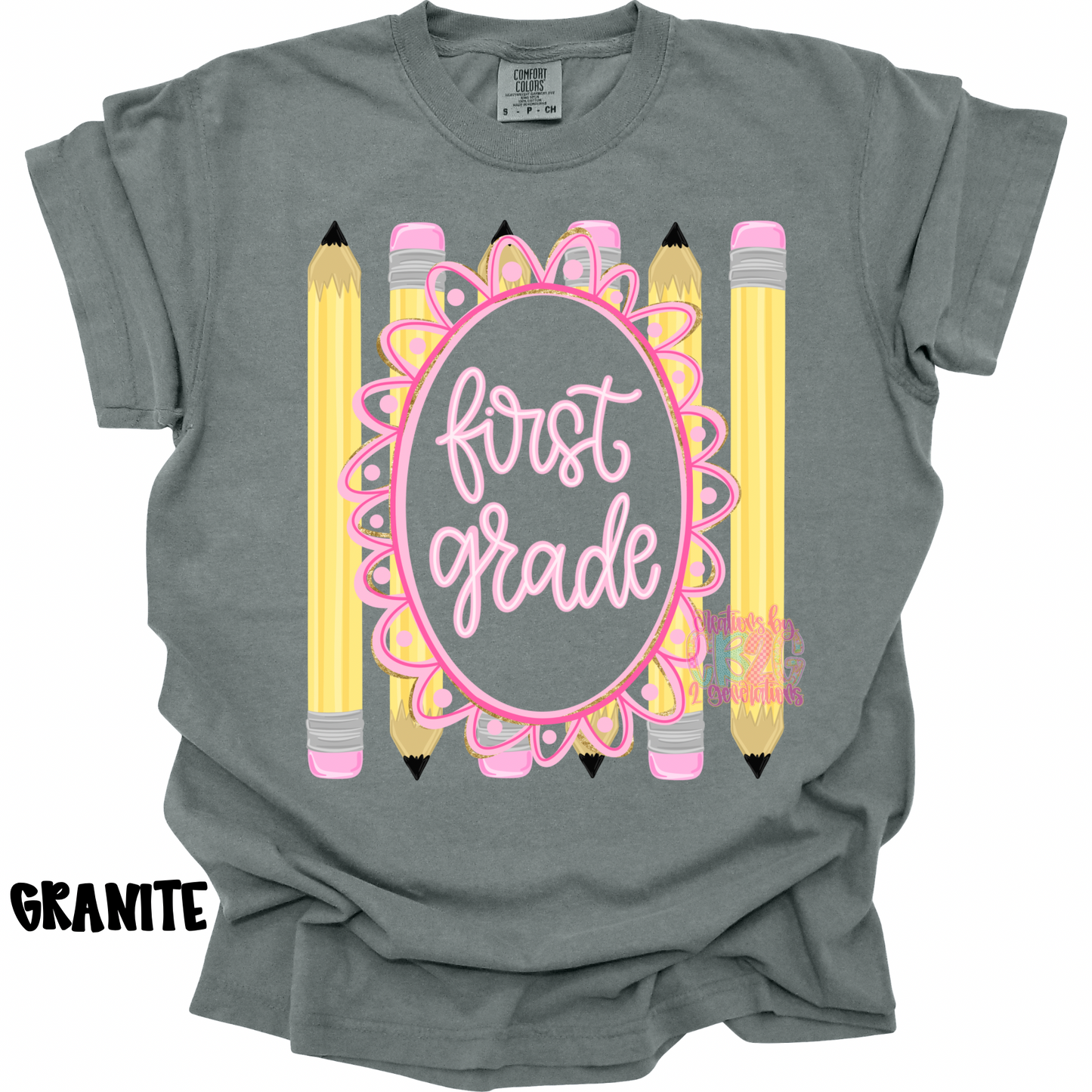 FIRST GRADE WITH FRAME & PENCILS PREORDER (YOUTH)
