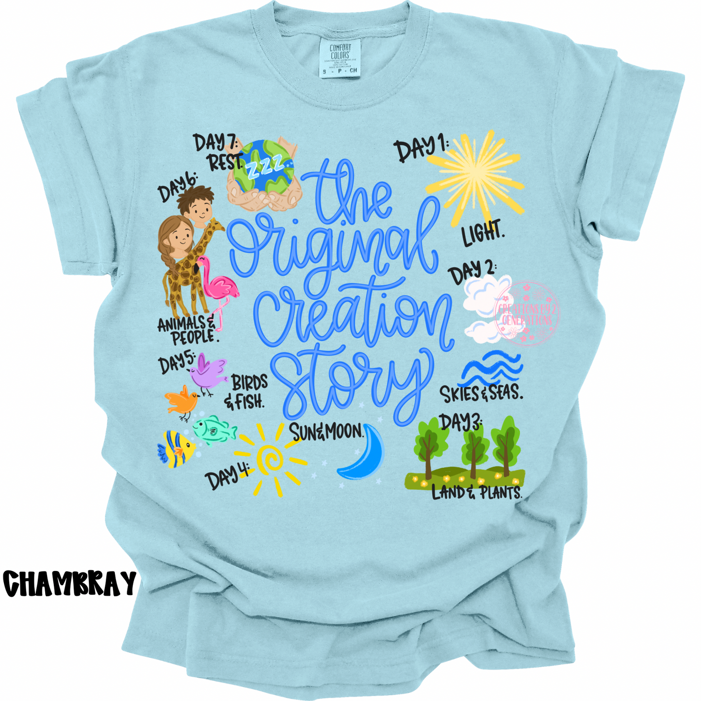 THE ORIGINAL CREATION STORY BLUE PREORDER