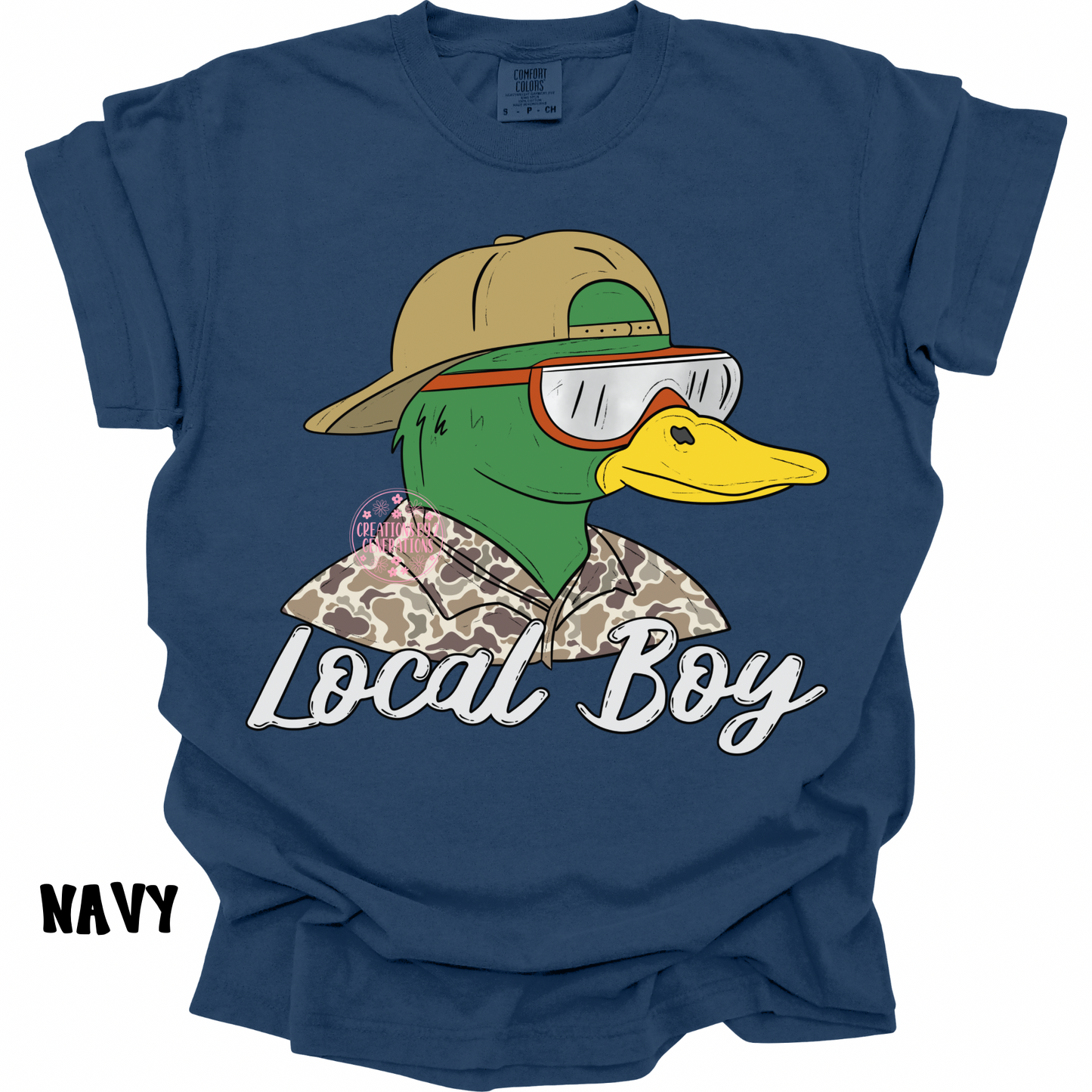 LOCAL BOY CAMO DUCK PREORDER (YOUTH)