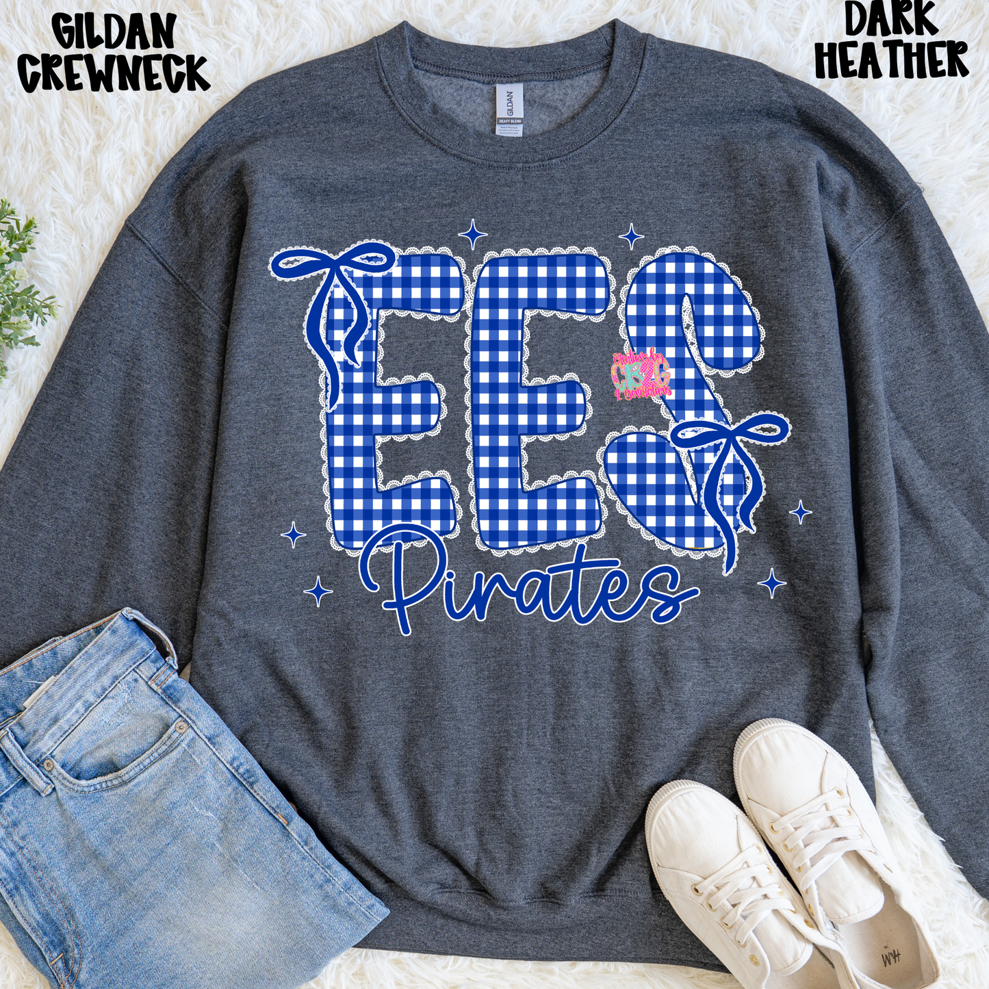 EES PIRATES BLUE/WHITE SWEATSHIRT PREORDER