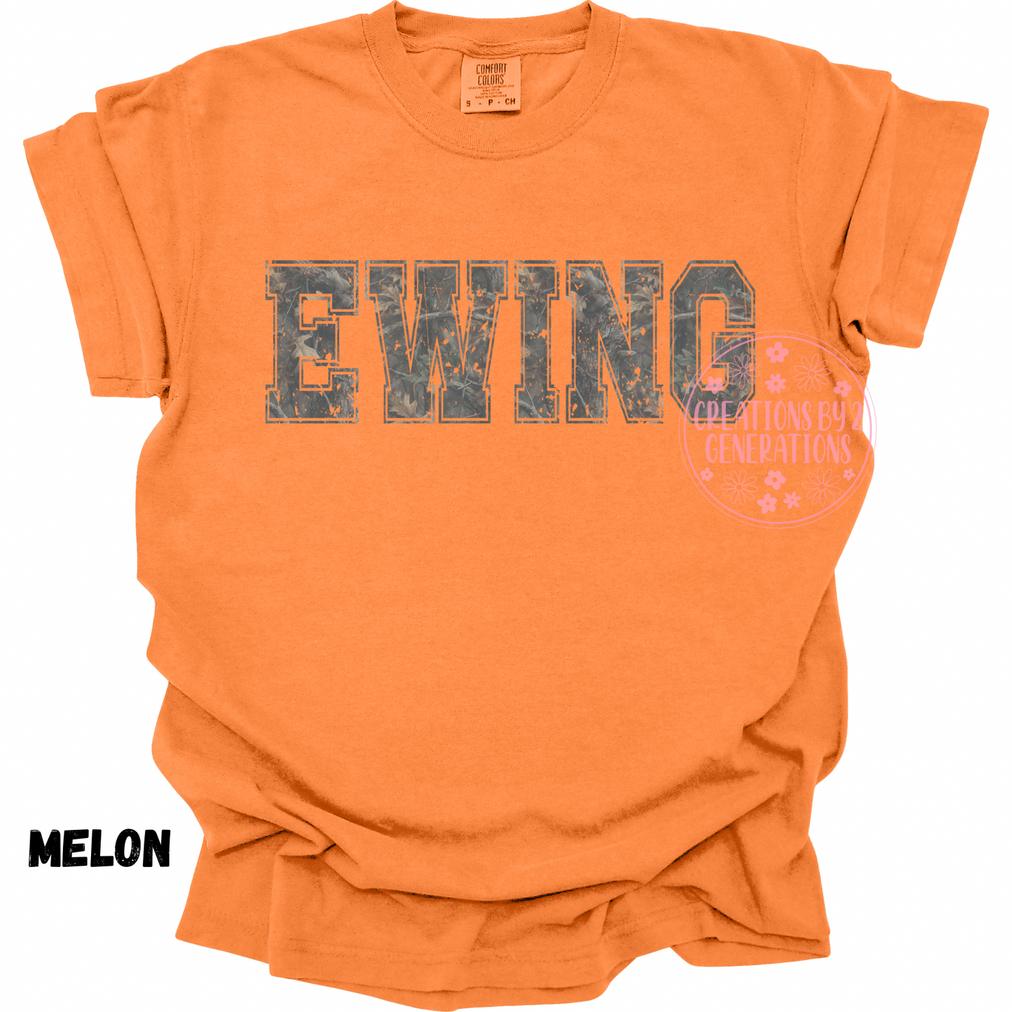 CAMO EWING DISTRESSED