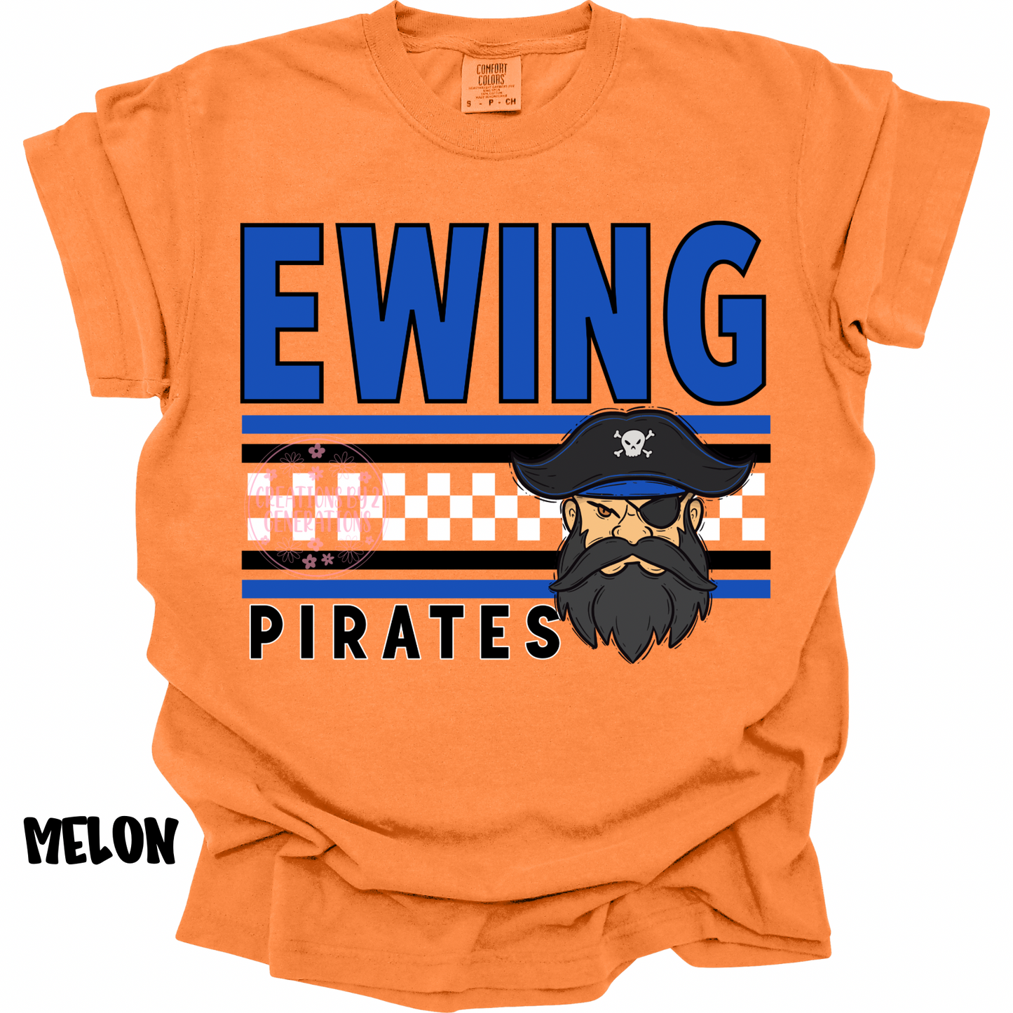 EWING PIRATES WITH WHITE CHECKERED PREORDER