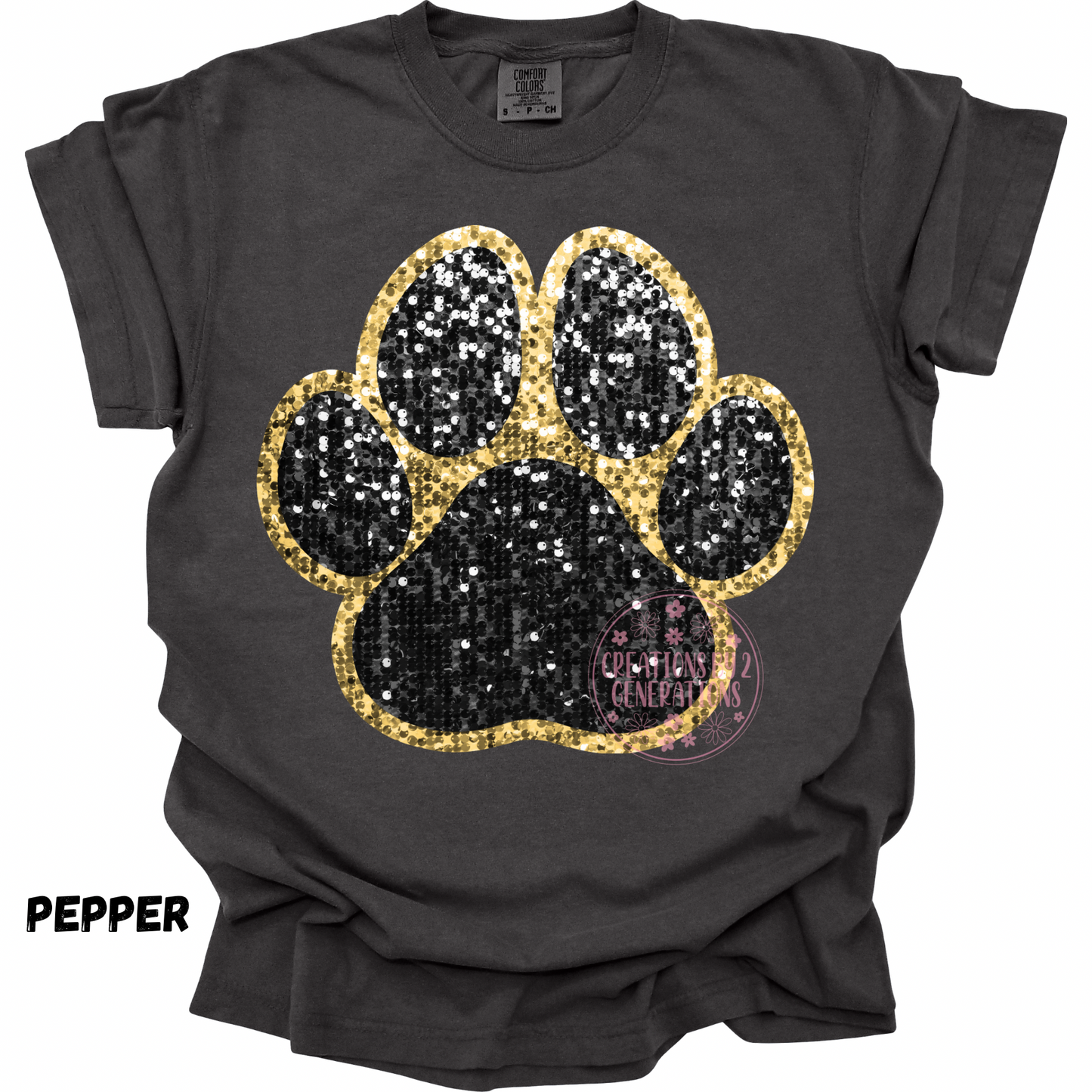 FAUX SEQUINS PAW PREORDER