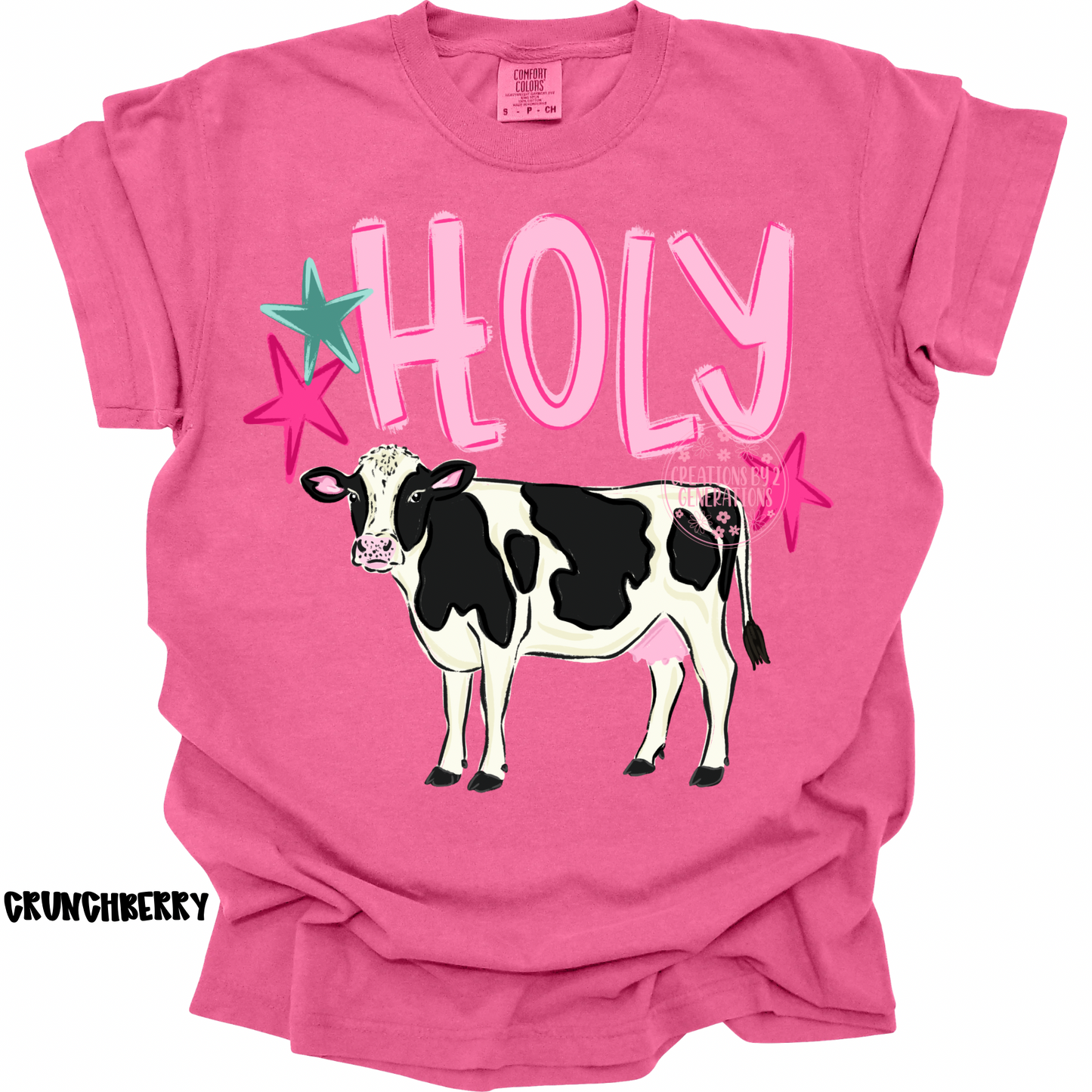 HOLY COW BLACK/WHITE WITH STARS PREORDER