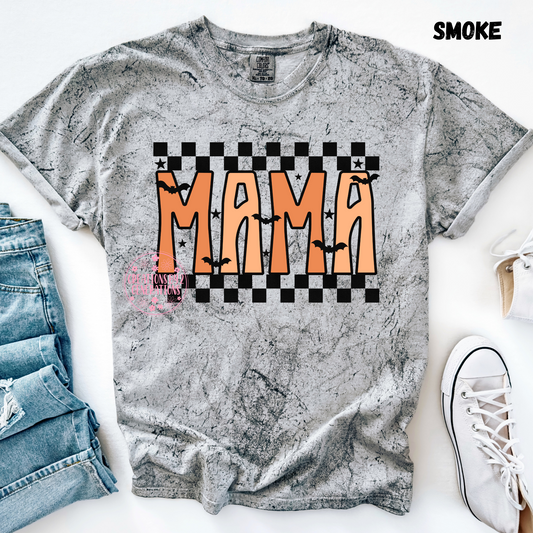 MAMA HALLOWEEN WITH BATS PRINT