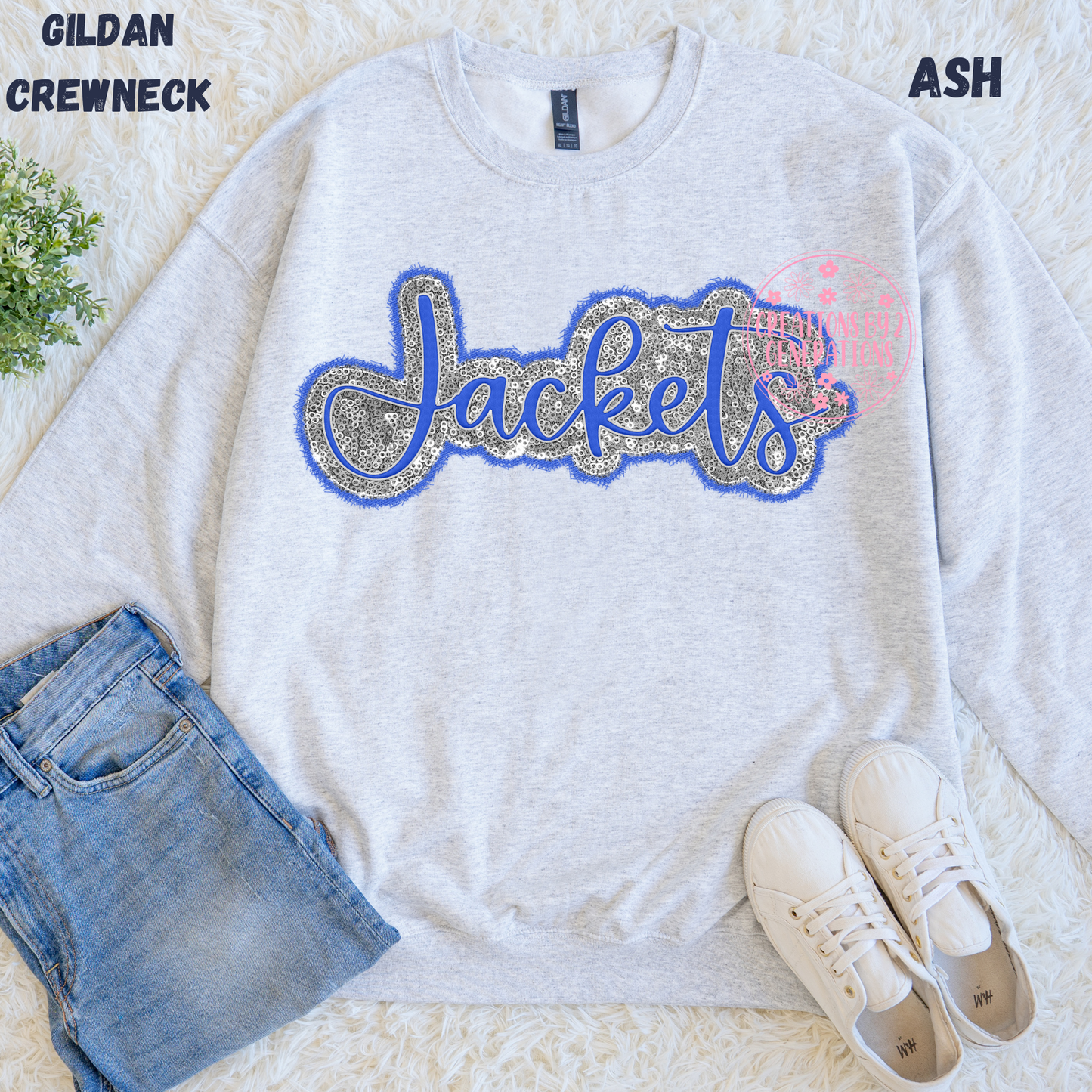 JACKETS FAUX SEQUINS SWEATSHIRT