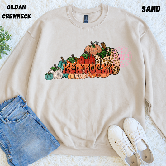 KENTUCKY PUMPKINS PRINT