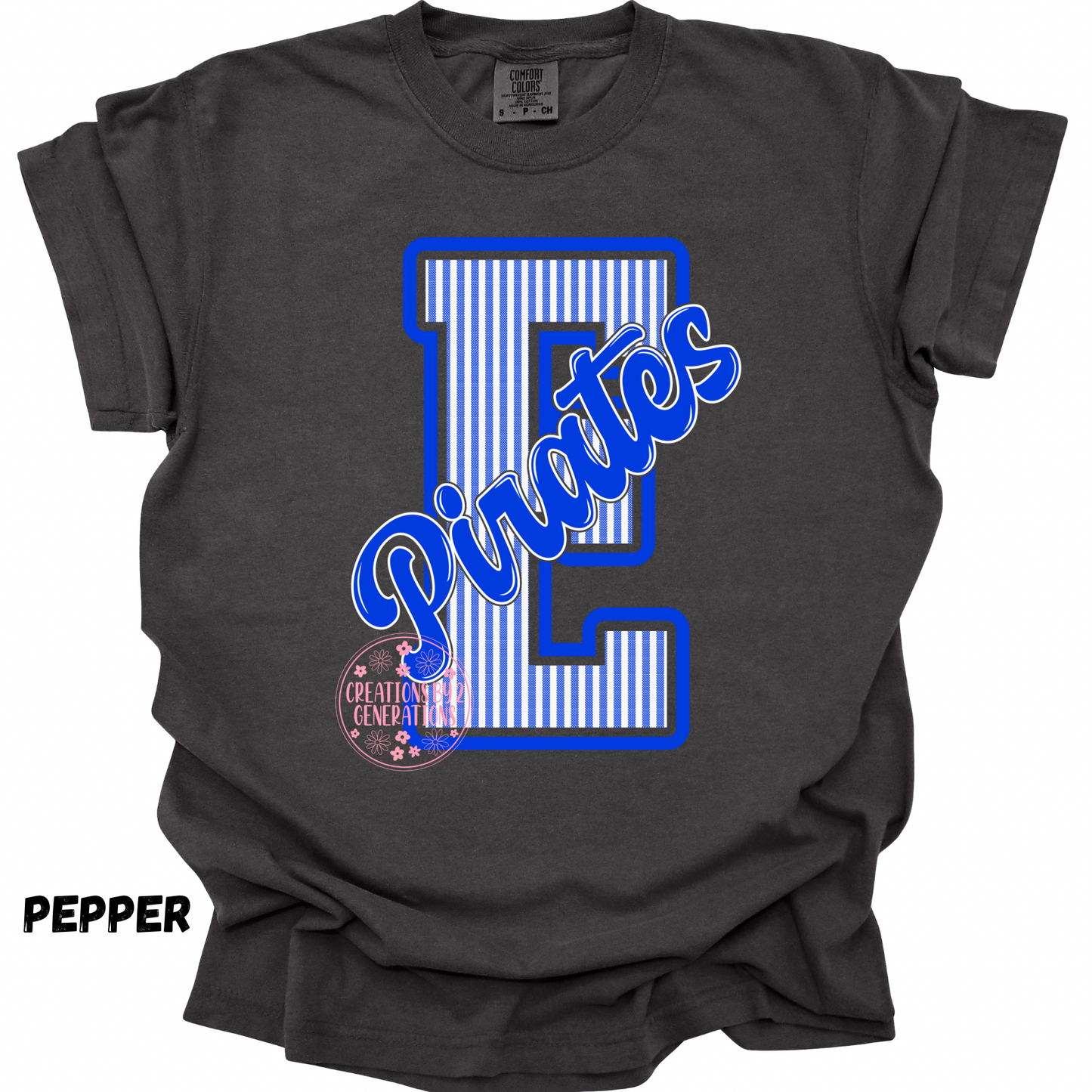 E PIRATES BLUE/WHITE STRIPES PREORDER (YOUTH)