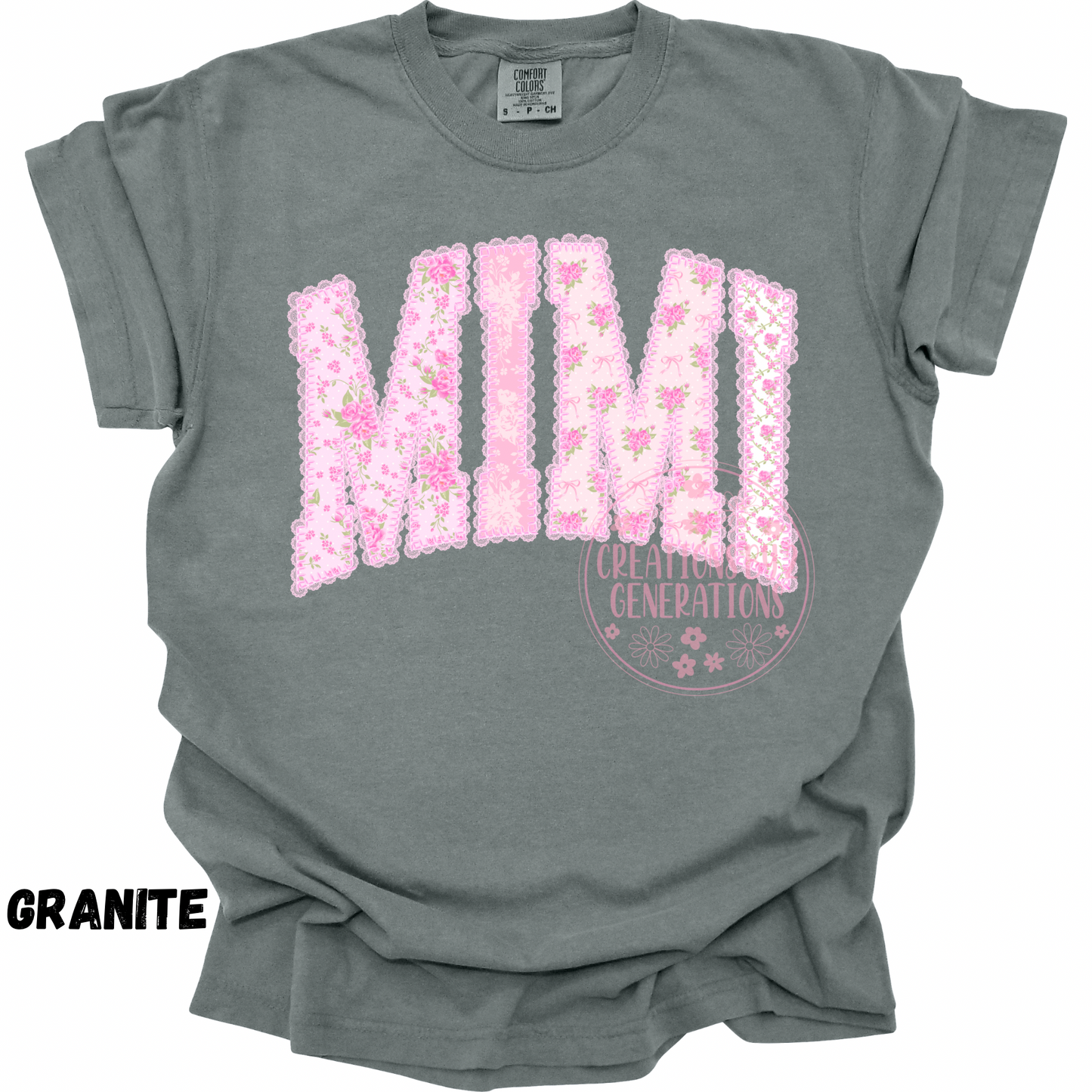 MIMI PINK FAUX LACE PREORDER