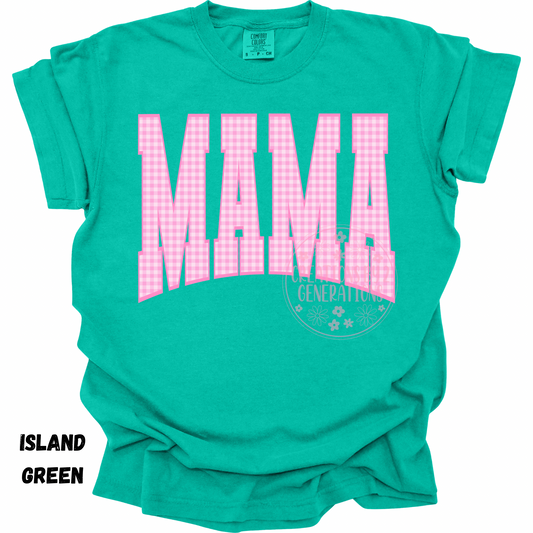MAMA PINK GINGHAM PREORDER