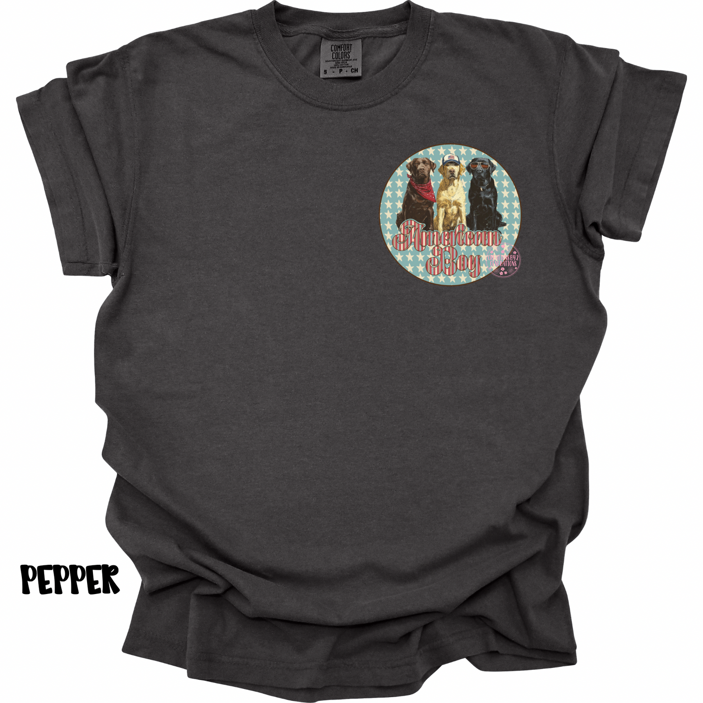 AMERICAN BOY 3 DOGS WITH FRONT POCKET DESIGN PREORDER (YOUTH)