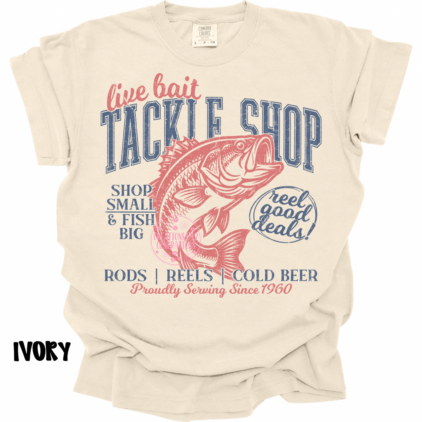 LIVE BAIT TACKLE SHOP RED/NAVY PREORDER