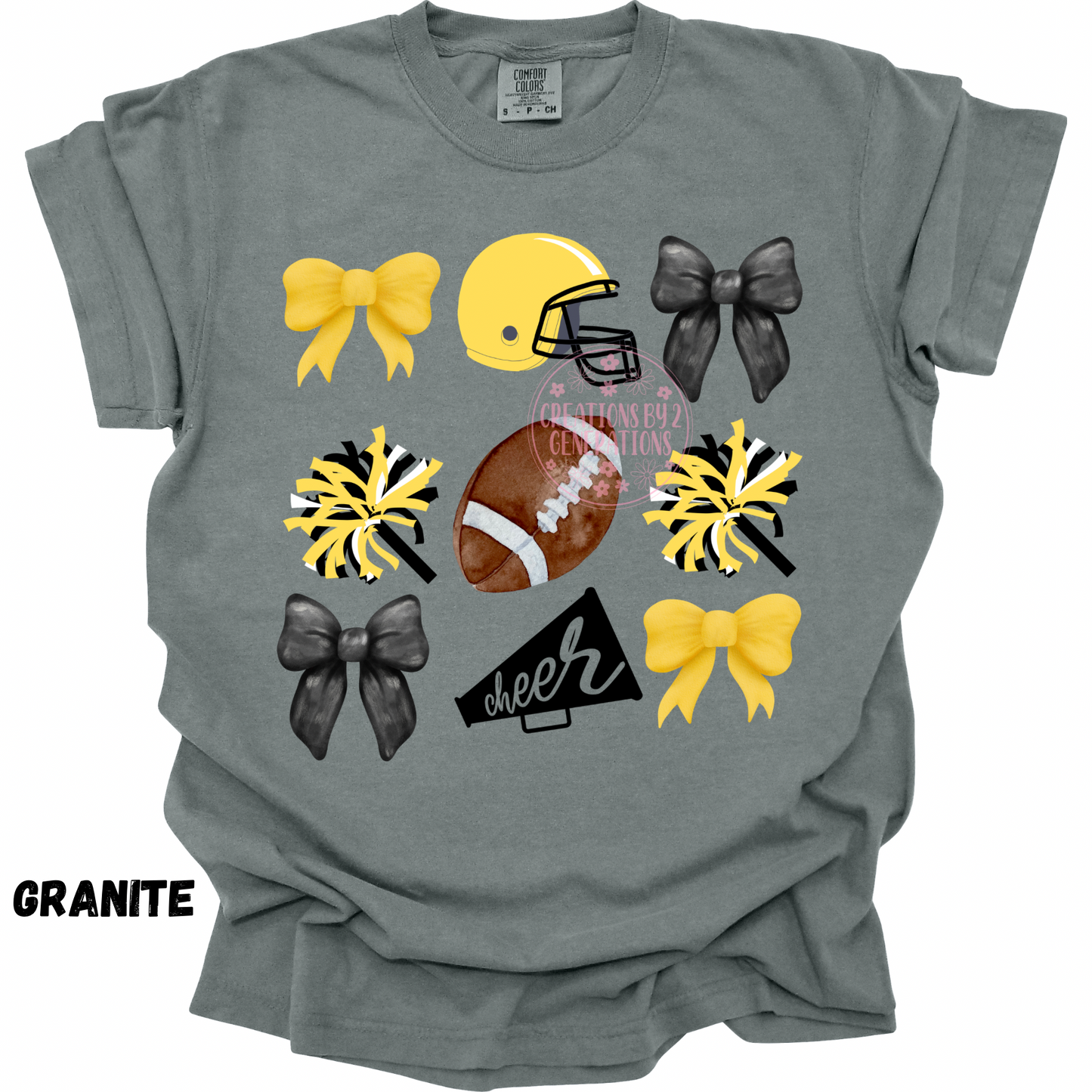 BLACK & GOLD CHEER FOOTBALL PREORDER