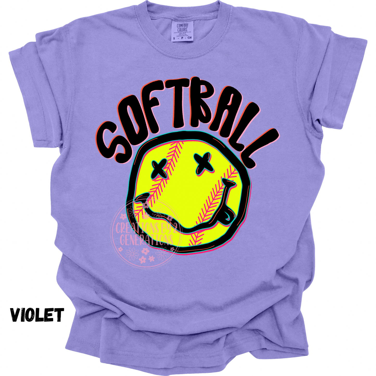 SOFTBALL WITH FACE PREORDER
