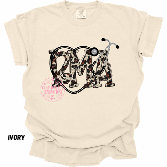 RMA LEOPARD PRINT HEART PRINT