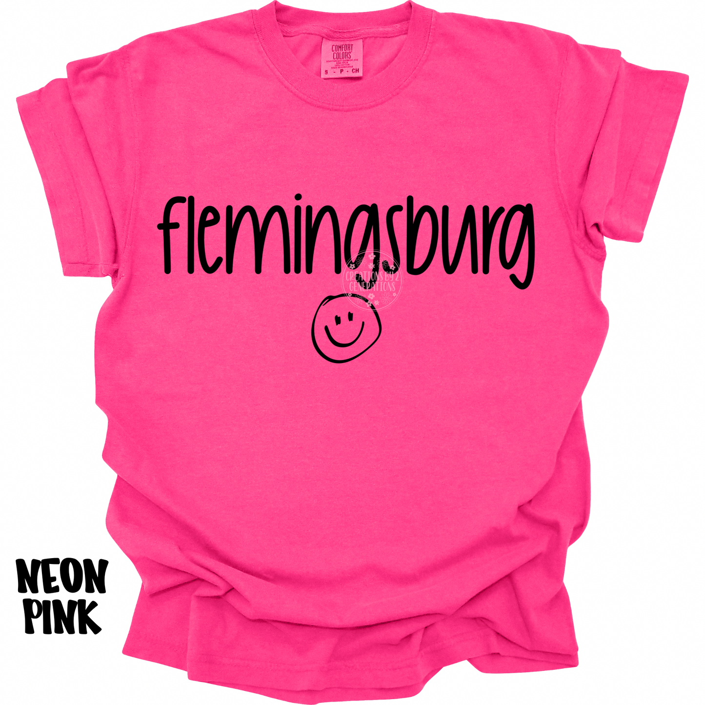 FLEMINGSBURG WITH SMILEY FACE BLACK PREORDER