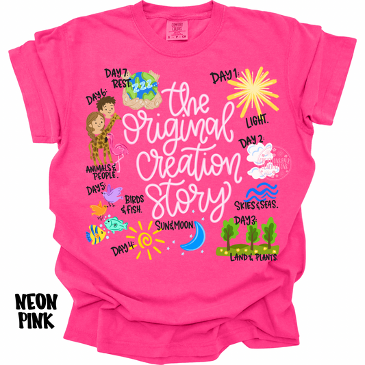 THE ORIGINAL CREATION STORY PINK PREORDER (YOUTH)
