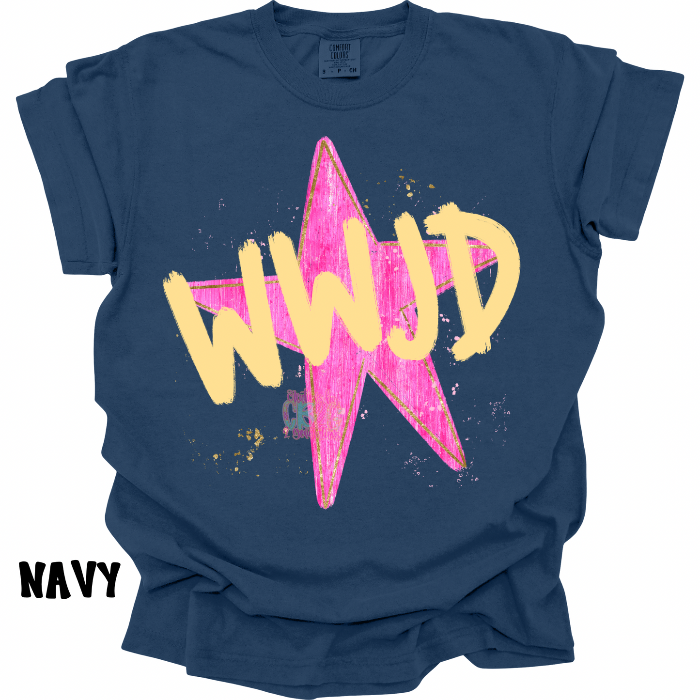 WWJD WITH PINK STAR PREORDER