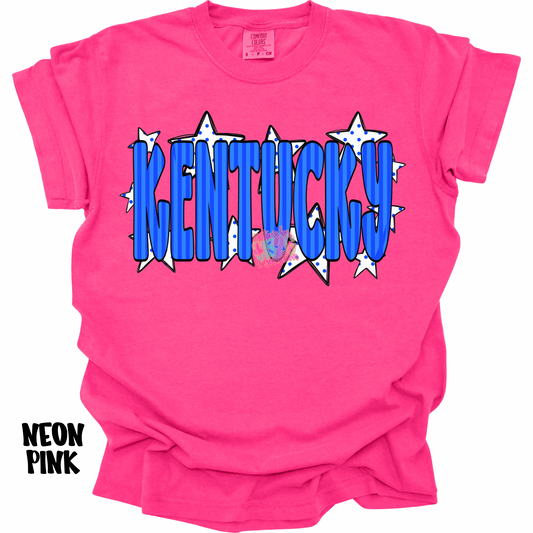 KENTUCKY BLUE STRIPES WITH STARS PREORDER (YOUTH)