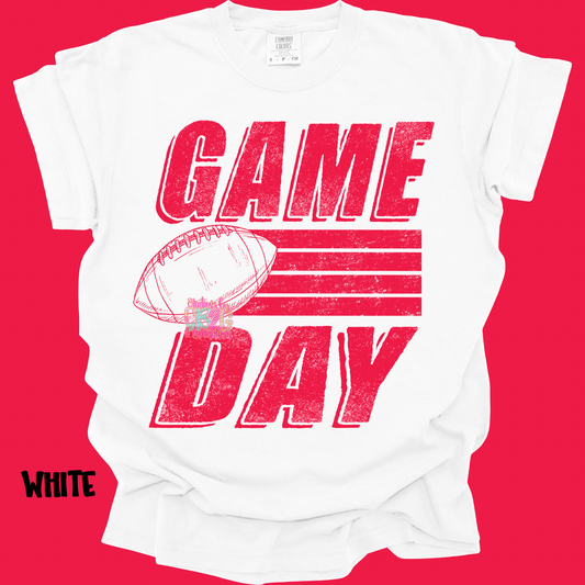 GAME DAY FOOTBALL RED PREORDER (YOUTH)