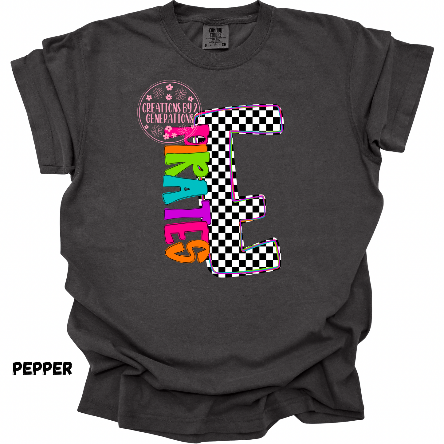 E PIRATES COLORFUL & CHECKERED