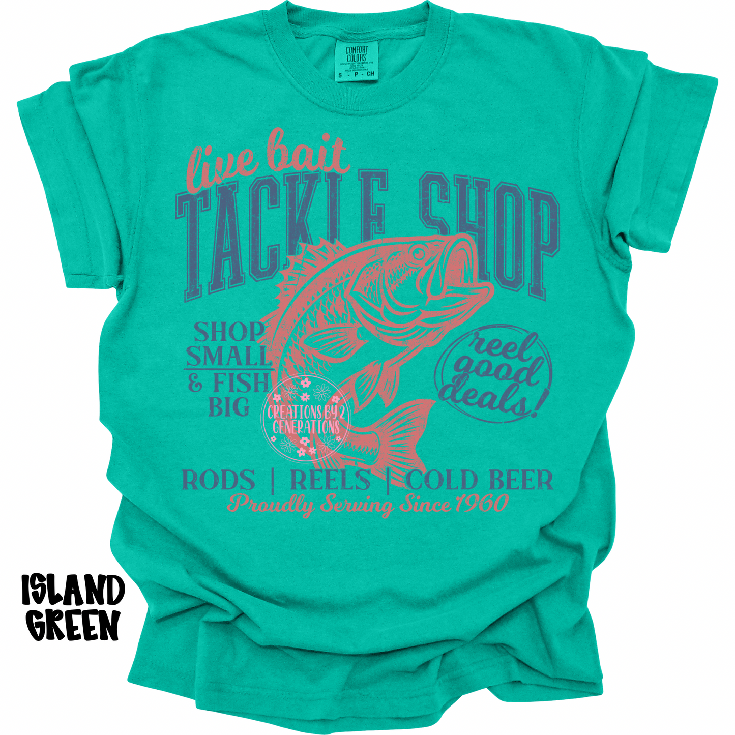 LIVE BAIT TACKLE SHOP RED/NAVY PREORDER (YOUTH)