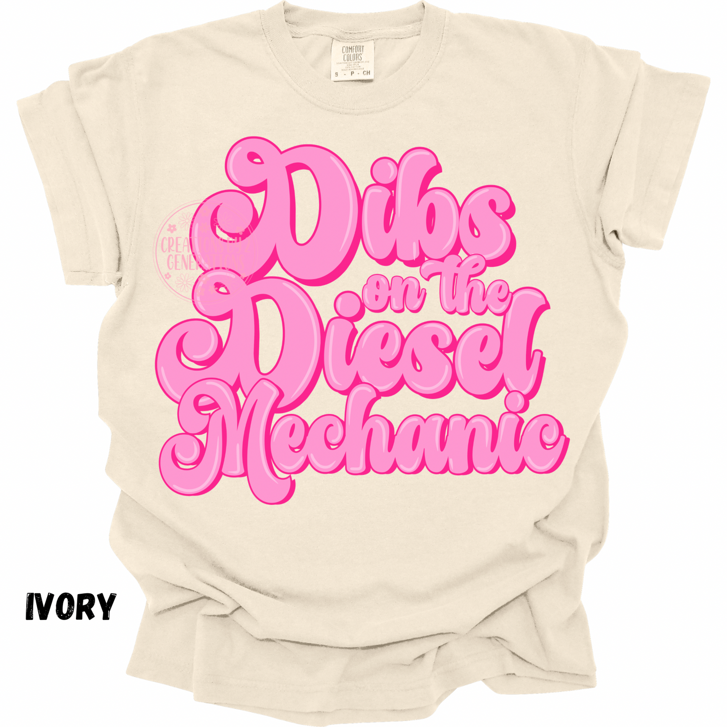 DIBS ON THE DIESEL MECHANIC PREORDER
