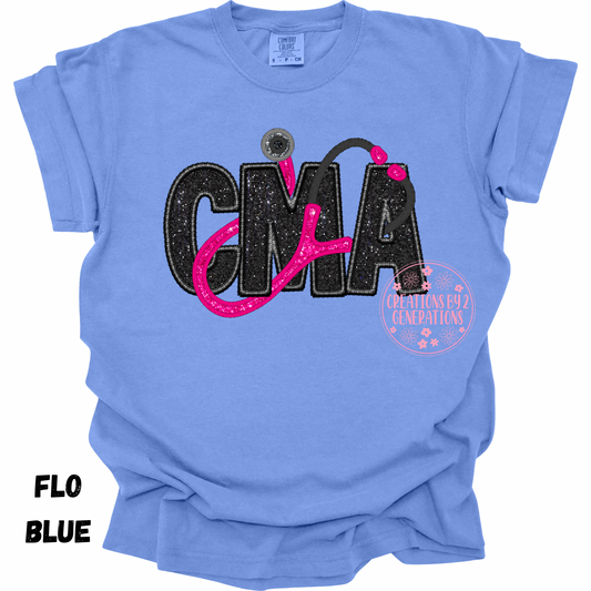 CMA FAUX GLITTER EMBROIDERY PREORDER