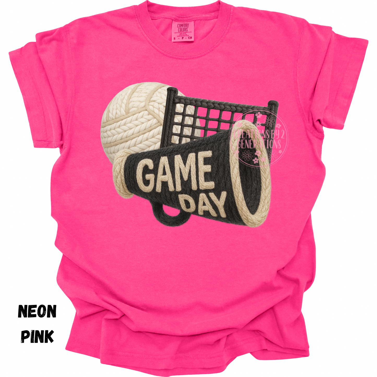 GAME DAY VOLLEYBALL FAUX YARN PREORDER