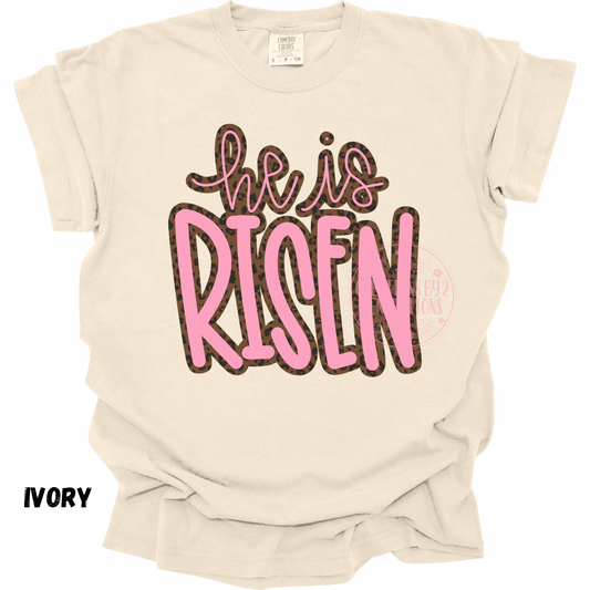 HE IS RISEN LIGHT PINK PREORDER