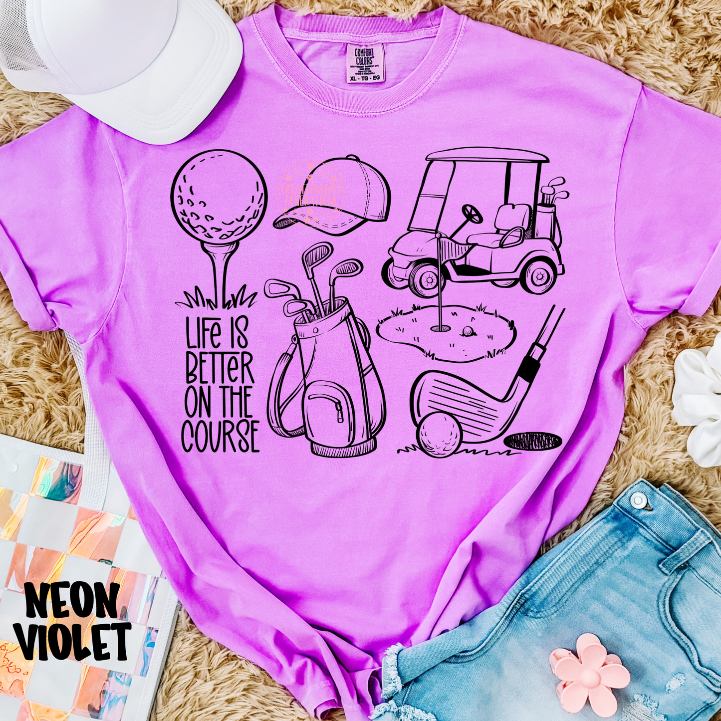 LIFE IS BETTER ON THE COURSE BLACK PREORDER