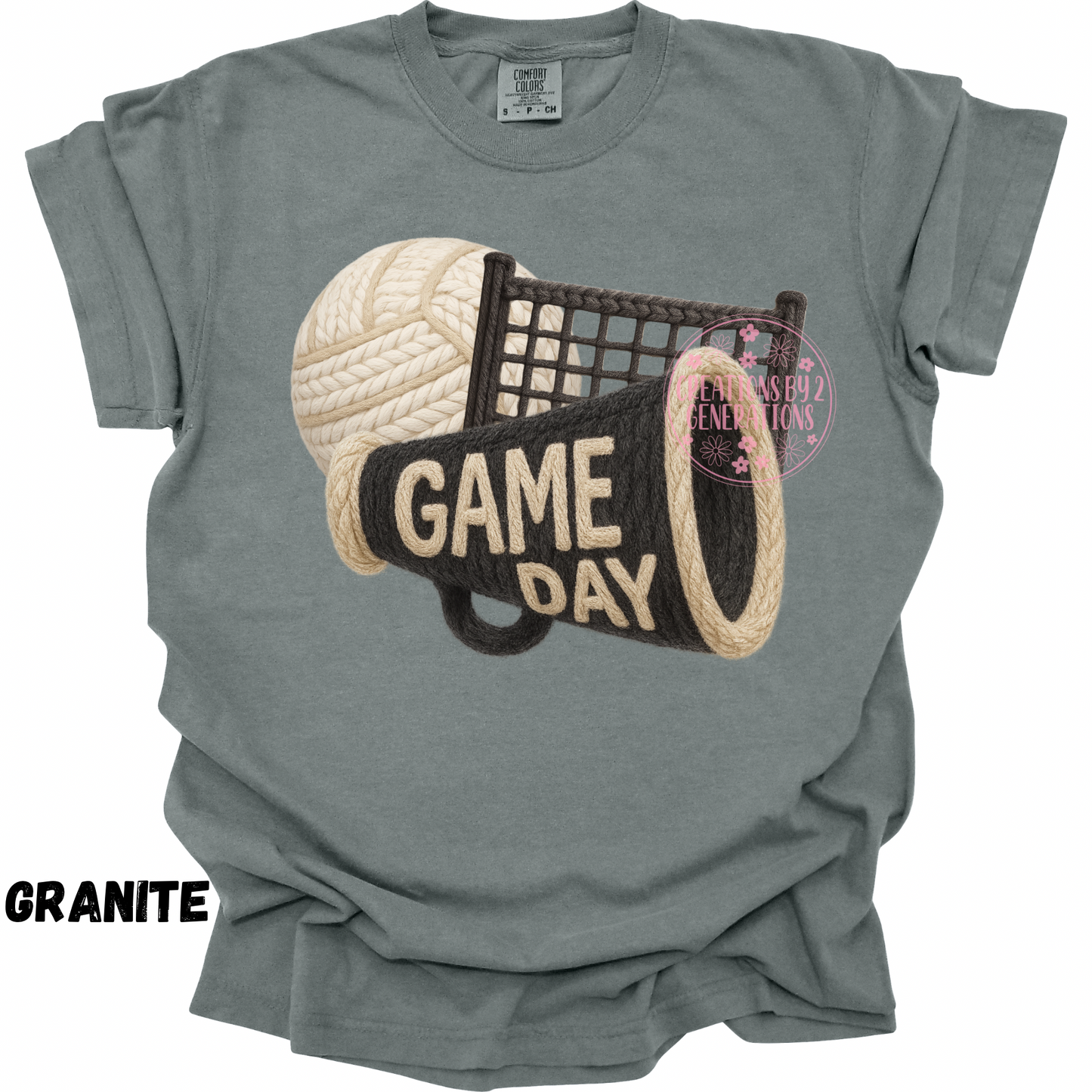 GAME DAY VOLLEYBALL FAUX YARN PREORDER