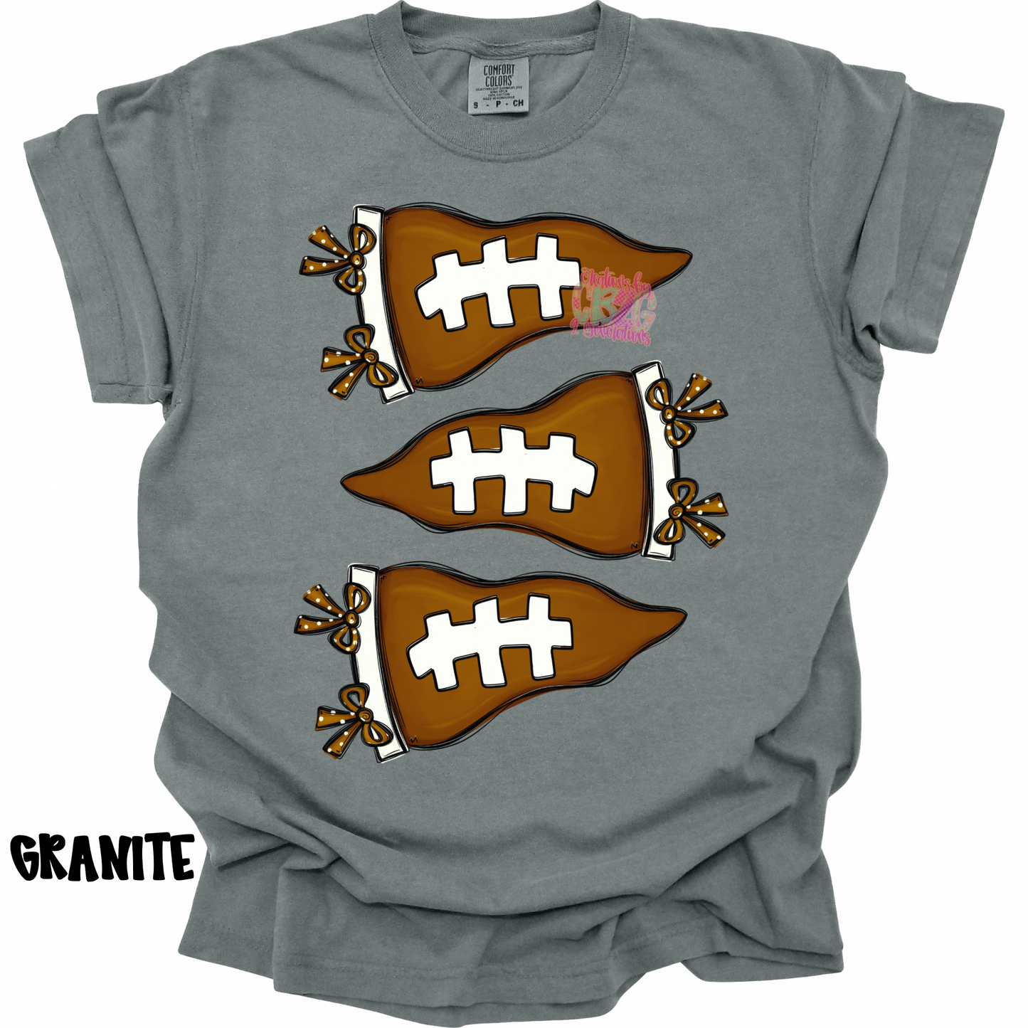 3 FOOTBALL PENNANT PREORDER