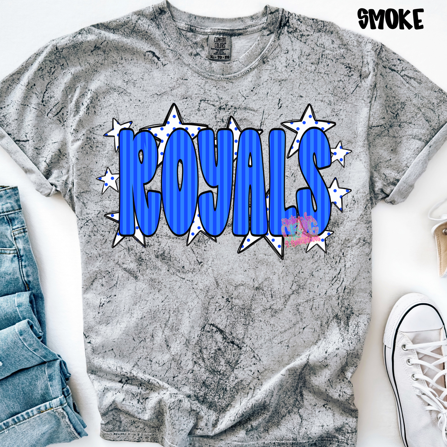 ROYALS BLUE STRIPES WITH STARS PREORDER