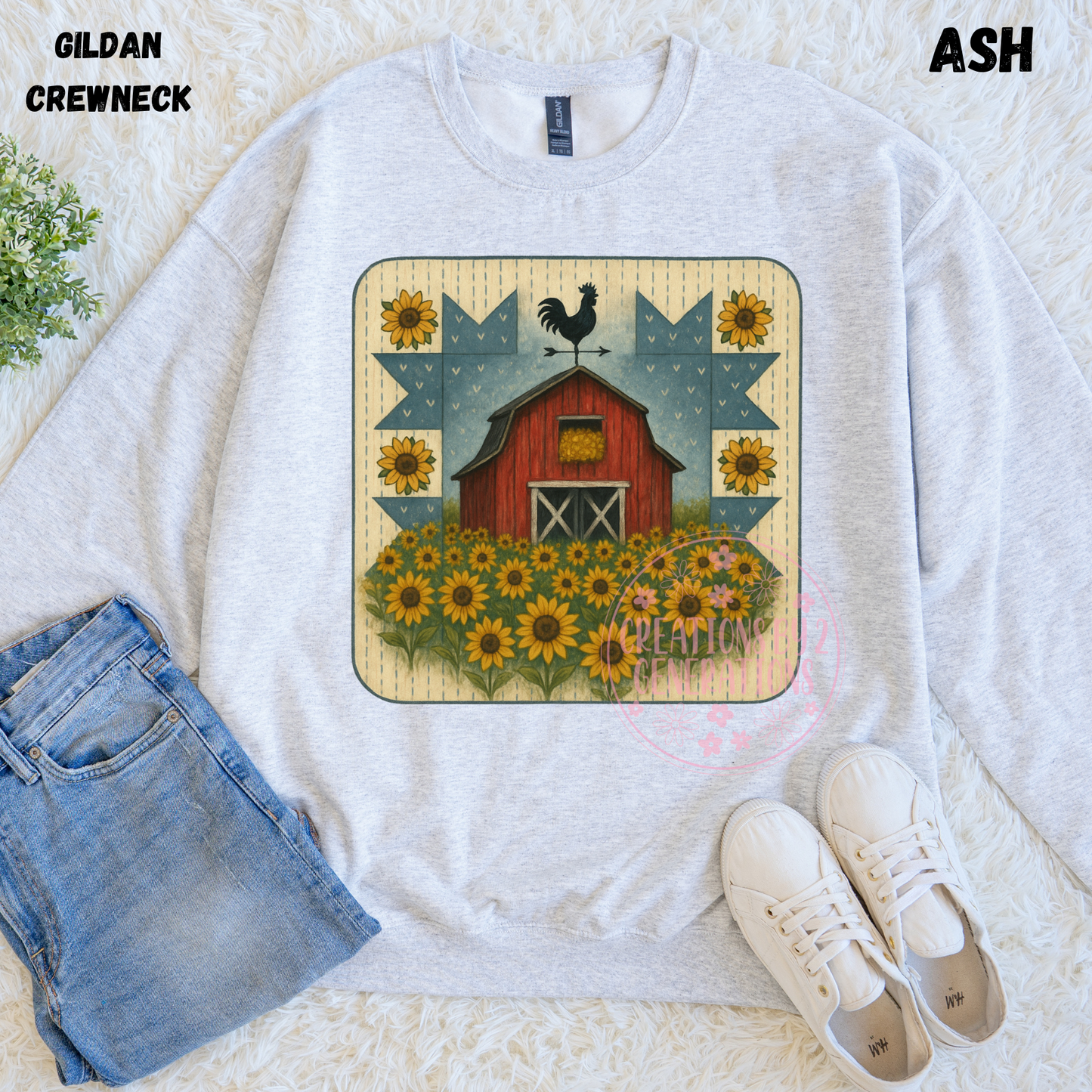 VINTAGE BARN QUILT SQUARE