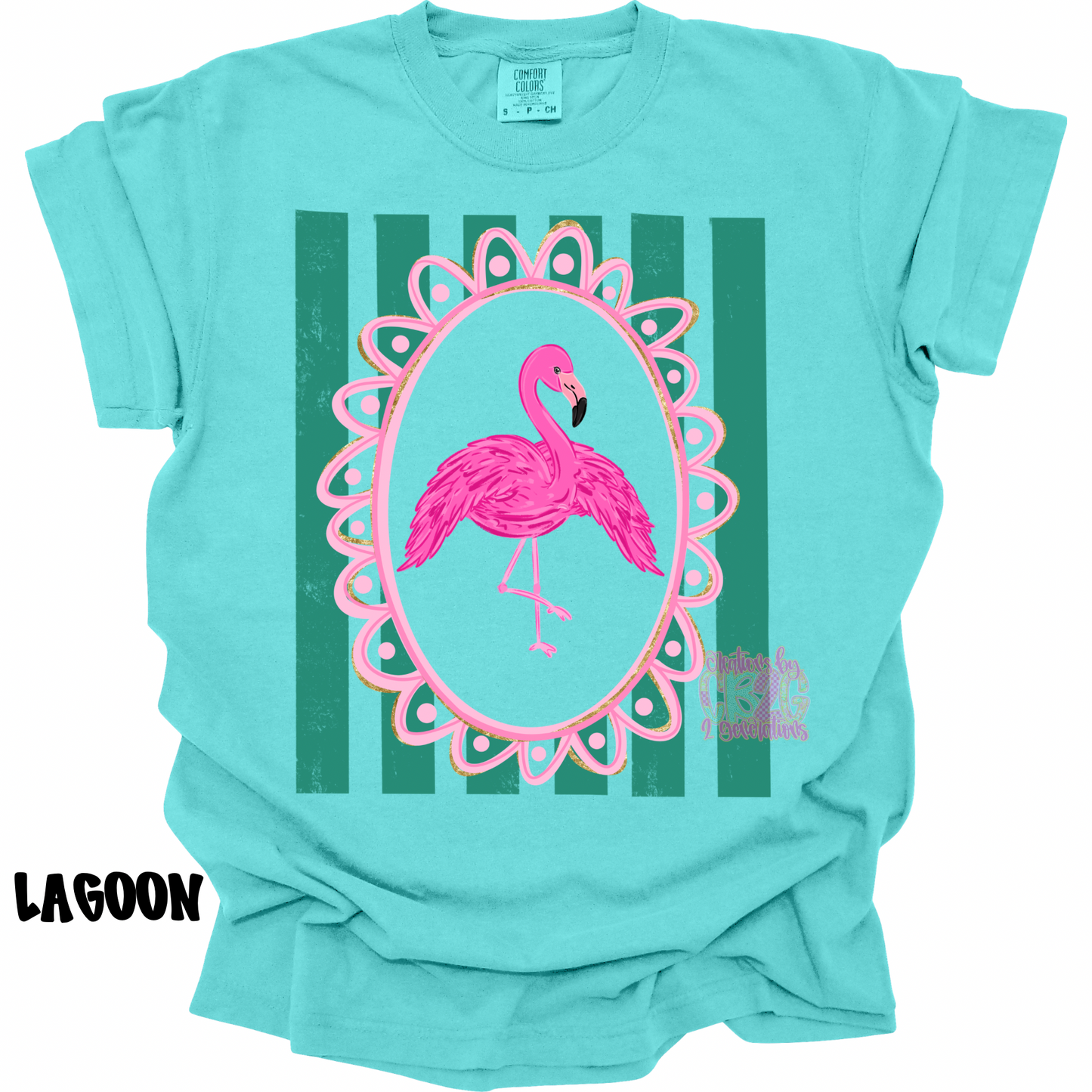 FLAMINGO WITH STRIPES PREORDER